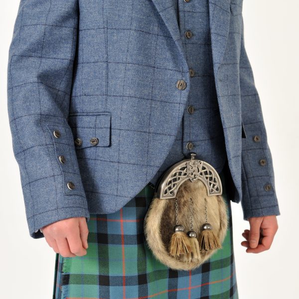 Blue Tweed Crail Jacket & Vest