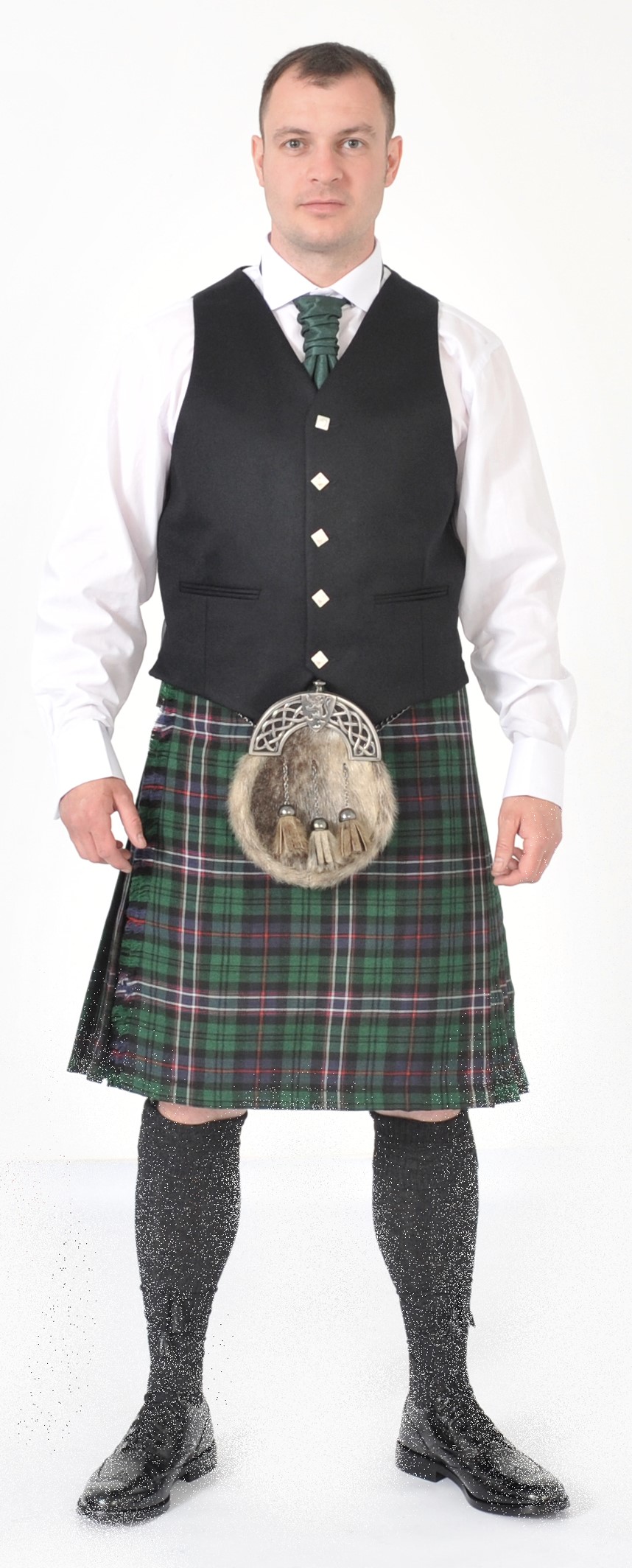 8 Yard Scottish National Ex Hire Kilt 4 8 Yard Scottish National Ex Hire Kilt